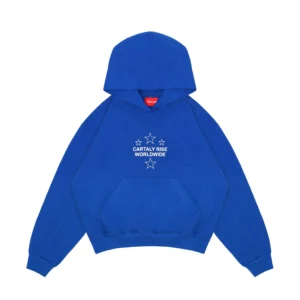Cartaly Blue Hoodie