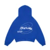 Cartaly Blue Hoodie
